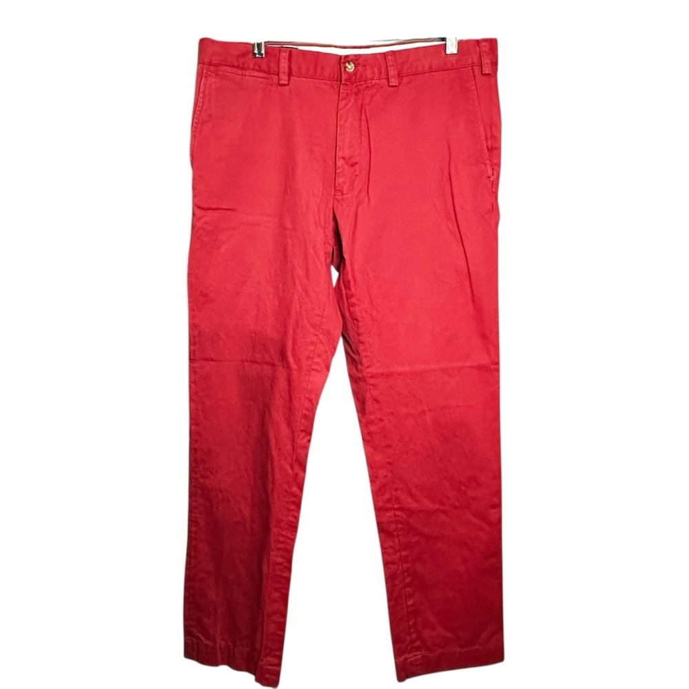 Polo by Ralph Lauren Slim Fit Red Pants 35x32 - Picture 6 of 14